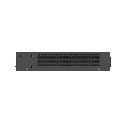 Switch PoE+ No Administrable Ideal para CCTV, 24 Puertos 10/100 y2 Uplinks Gigabit, Carcasa Metálica