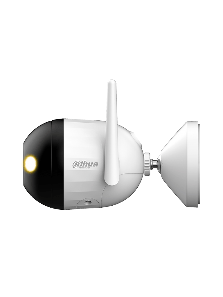 DAHUA F2CN-PV-036B - Cámara IP Bullet WiFi de 2 Megapíxeles lente 3.6/Full Color + Iluminación Dual Intelingente/ Disuasión Activa/ Audio 2 Vías/ Microfono y Altavoz Integrados/ 30 Metros de Iluminación/ IA/ IP67