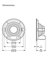 BOSCH M_LHM060610 - Altavoz para montaje de techo de 6 w
