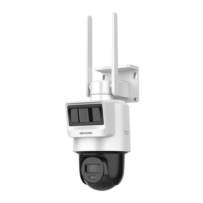 Kit Solar IP All in One / Doble Detección (Radar + PIR) / PT IP 4 Megapixel / Lente 4 mm / Panel Solar / Batería de Respaldo de Litio 90Wh / Conexión 4G / Audio de Dos Vías / Accesorios de Inst. / Direc
