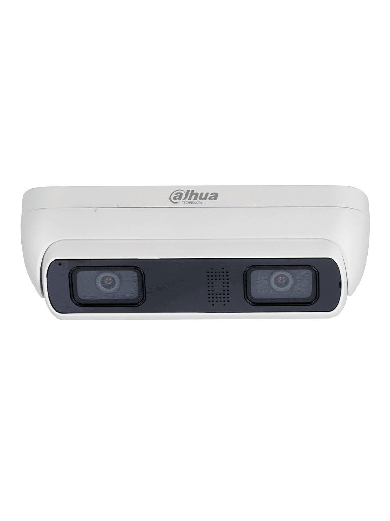 DAHUA DH-IPC-HDW8441X-3D-0280B - Camara IP  Dual para Conteo de Personas/ 3 Megapixeles/ Lente de 2.8 mm/  Control de aforo/ H.265/ IP67/ IK10/ PoE/ Ranura para microsd/ 2 Entradas de alarmas/