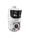 DAHUA DH-SDT4E425-8P-GB-APV1 - Cámara PTZ IP 8MP+4MP con TiOC WizSense, zoom óptico 25X, IR hasta 100m, Autotracking 3.0, protección perimetral, disuasión activa, luz dual inteligente, SMD 4.0, WDR, certificación IP66.