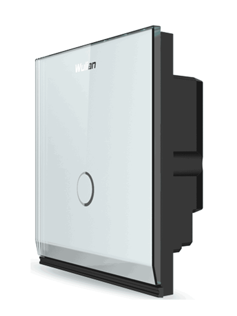 WULIAN SWITCHT1L - Apagador Inteligente / Touch, Conexión L / 1 Botón / 10 Amp /  Zigbee / Carga mínima 15 watts