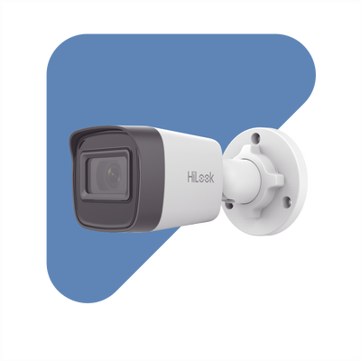 HiLook Series / Bala IP 4 Megapixel (1080p) / Lente 2.8 mm / 20 mts IR / Exterior IP67 / PoE / dWDR / H.265+ / ONVIF