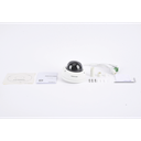 Domo IP 8 Megapixel (4K)/ Lente 2.8 mm / 30 mts IR EXIR /Exterior IP67 / IK10 /  WDR 120 dB / PoE / ACUSENSE (Evita Falsas Alarmas) / Entrada y Salida de Audio y Alarma / MicroSD / ONVIF