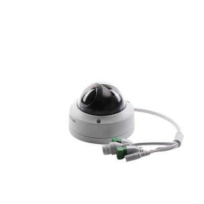 Domo IP 8 Megapixel (4K)/ Lente 2.8 mm / 30 mts IR EXIR /Exterior IP67 / IK10 /  WDR 120 dB / PoE / ACUSENSE (Evita Falsas Alarmas) / Entrada y Salida de Audio y Alarma / MicroSD / ONVIF