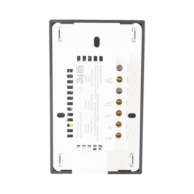 (Wifi) Apagador switch inalámbrico WIFI, control de 2 regresos de carga, 110V
