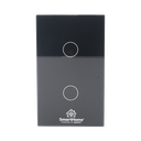 (Wifi) Apagador switch inalámbrico WIFI, control de 2 regresos de carga, 110V