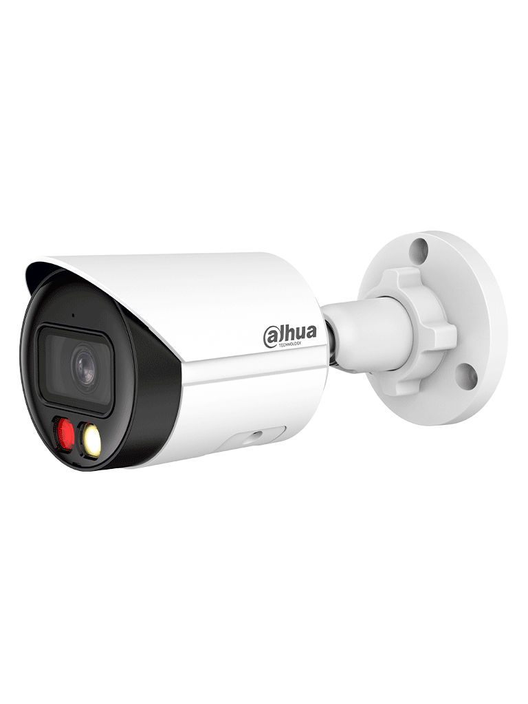 DAHUA DH-IPC-HFW2649SP-S-IL - Cámara Bullet de 6 megapíxeles /Iluminador Dual Inteligente/ SMD Plus/ Full Color/Protección perimetral/ Lente 2.8/ Micrófono integrado/ IP67/ IR 30 metros/#LoNuevo