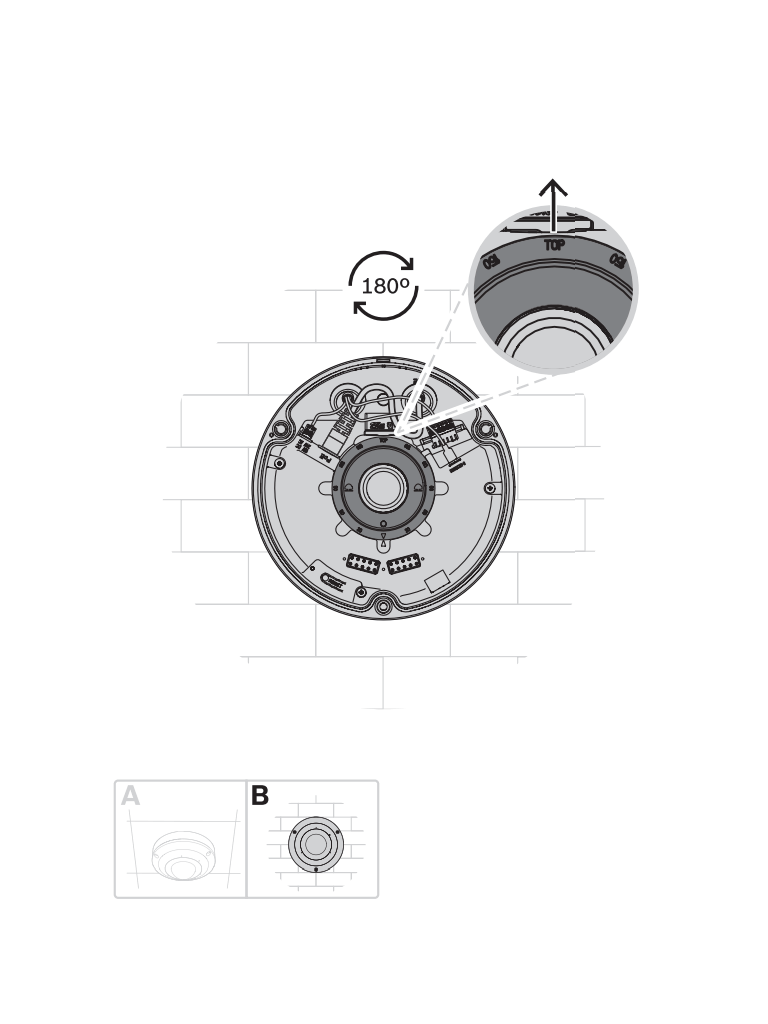 BOSCH V_NDS5704F360LE - Domo fijo 12MP 360º IP66 IR / FLEXIDOME panoramic 5100i IR