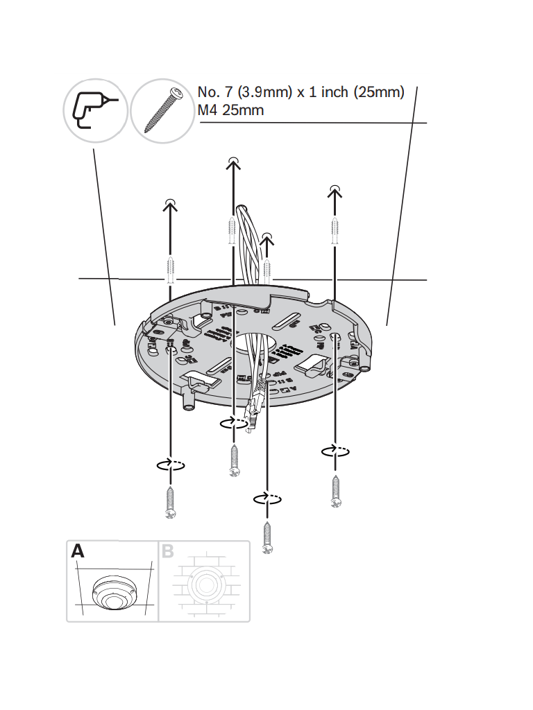 BOSCH V_NDS5704F360LE - Domo fijo 12MP 360º IP66 IR / FLEXIDOME panoramic 5100i IR