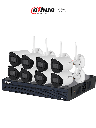 DAHUA BUNDLE IPC-HFW1430DS-SAW - Camara IP Bullet Wifi de 4 Megapixeles/ Lente de 2.8mm/ 90 Grados de Apertura/ H.265+/ IR de 30 Metros/ Microfono Integrado/ Ranura para MicroSD/ Metalica/ IP67/ DWDR/ Videoanaliticos con SMD/+NVR1108HS-W-S2-CE #DHWifi