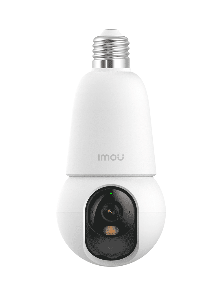IMOU BulbCam 3MP (IPC-K6C-3H1WEB-E27-imou)- Cámara de 3MP/ Disuasión activa/ Modo privacidad/ Detección de humanos & Vehículos/ Audio bidireccional/ Full Color/ Smart tracking (No incluye Foco) #CONGIMOU1 #MCI1Q125