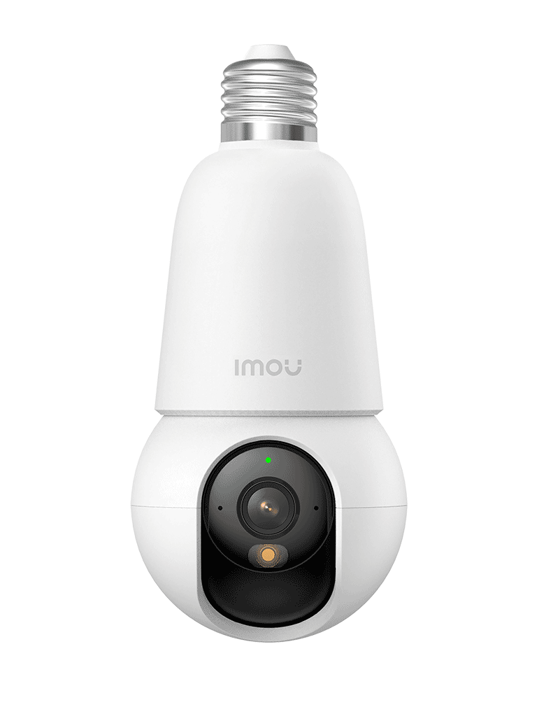 IMOU BulbCam 3MP (IPC-K6C-3H1WEB-E27-imou)- Cámara de 3MP/ Disuasión activa/ Modo privacidad/ Detección de humanos & Vehículos/ Audio bidireccional/ Full Color/ Smart tracking (No incluye Foco) #CONGIMOU1 #MCI1Q125