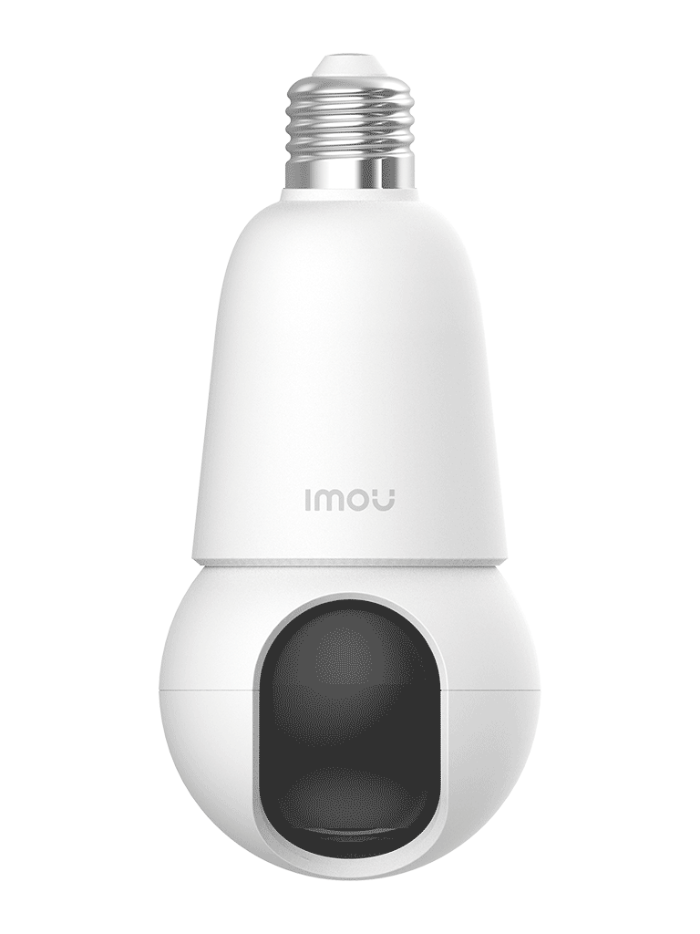 IMOU BulbCam 5MP (IPC-K6C-5H1WEB-E27-imou)- Cámara de 5Megapixeles/ Disuasión activa/ Modo privacidad/ Detección de humanos & Vehículos/ Audio bidireccional/ Full Color/ Smart tracking (No incluye Foco) #CONGIMOU1 #MCI1Q125