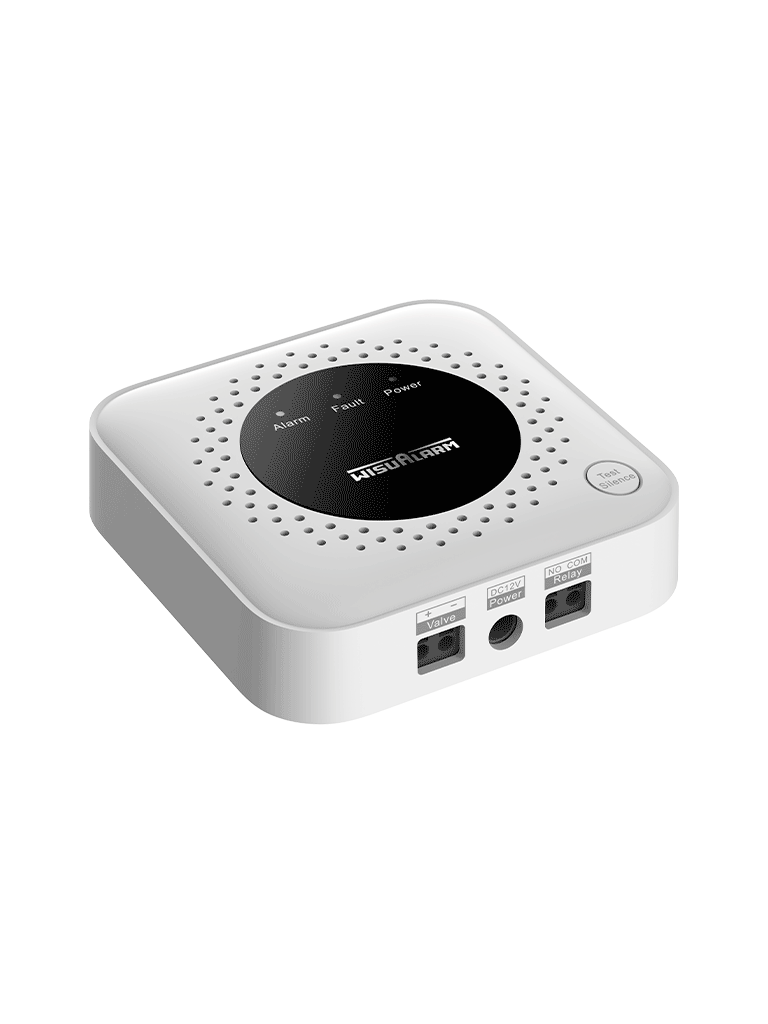 DAHUA WISUALARM DHI-HY-GA40A -Detector de gas metano (CH₄) autónomo, sensor de gas catalítico, salida de relevador, salida de válvula, detección de temperatura ambiente, alarma de 70 dB, LED indicadores, certificación CE, #LoNuevo #Wisualarm