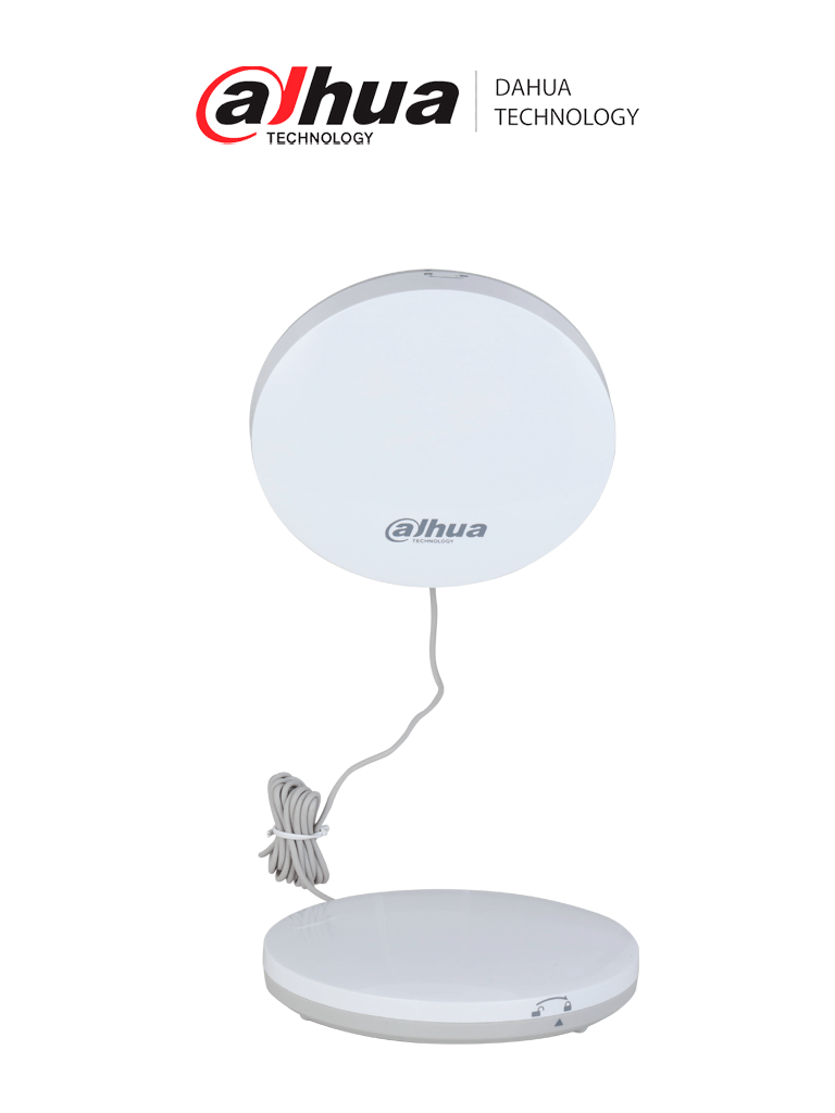 DAHUA ARD912-W2(D) - Detector de inundación. Muestra la temperatura ambiental. Ofrece alarma por alta temperatura, sensibilidad ajustable y fácil instalación. Ideal para seguridad avanzada #AlarmasDahua #VM