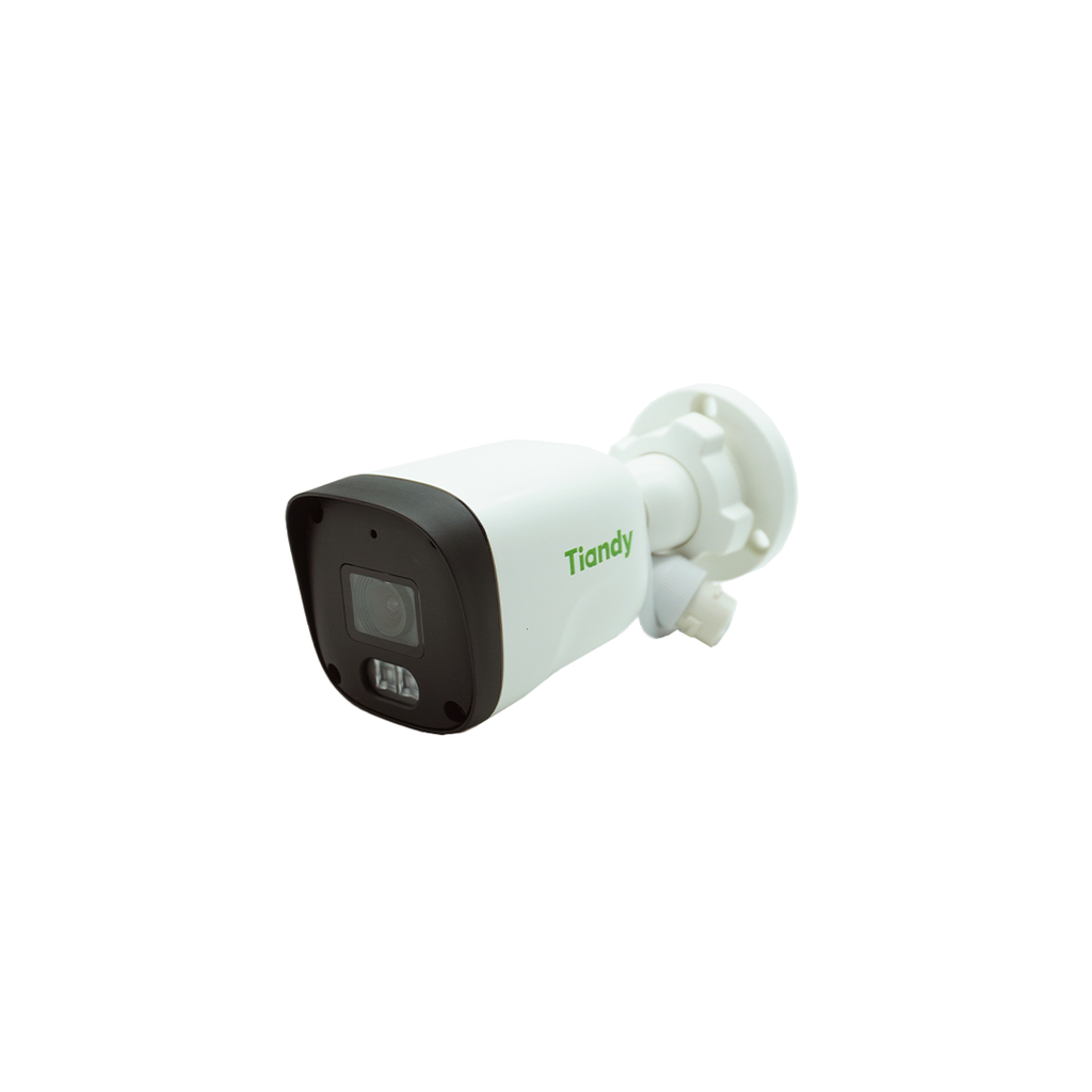 TIANDY-2MP AK CAMARA BALA LENTE FIJO NO ONVIF - 2.8MM - IR 30M - CARCASA POLICARBONATO - MICROFONO - POE -