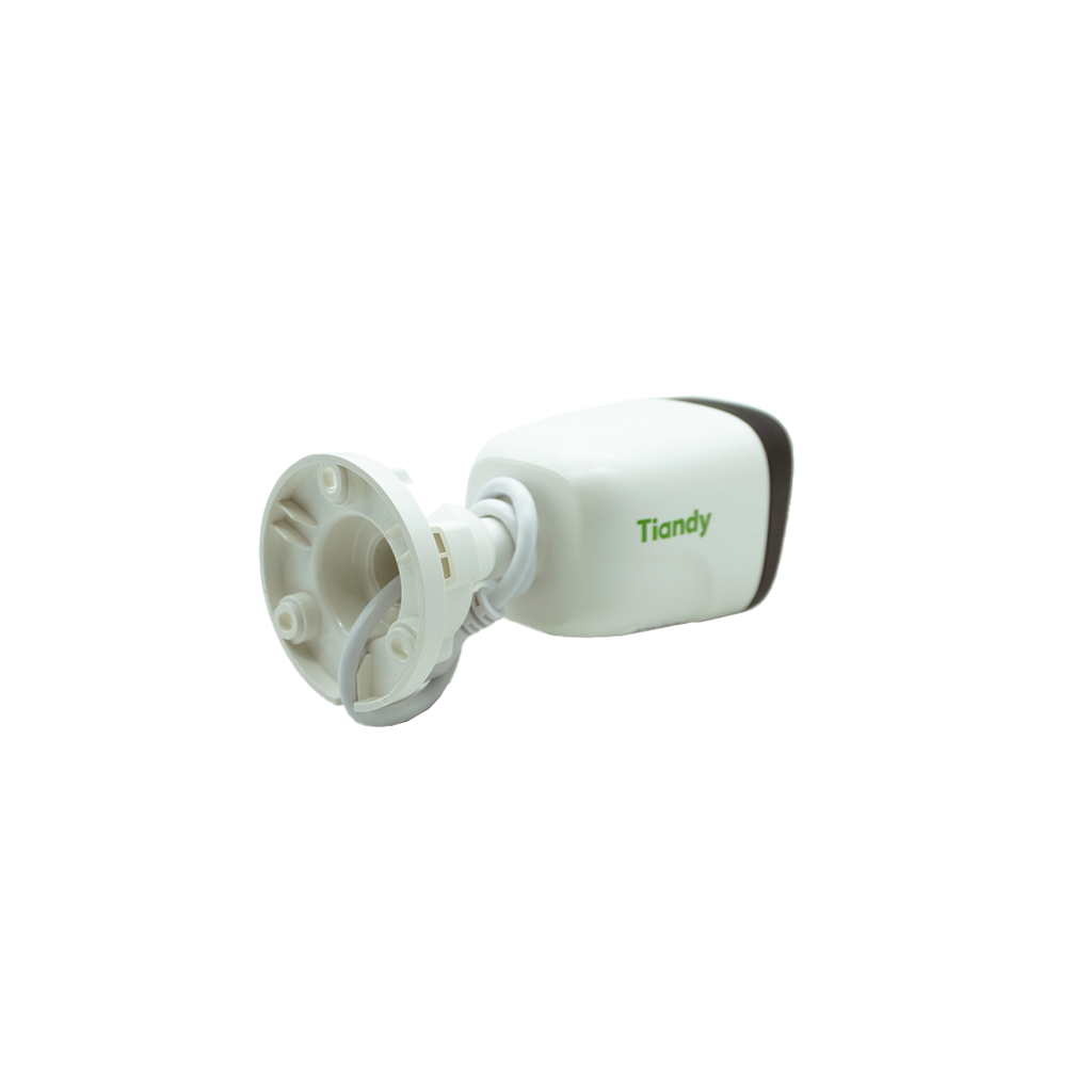 TIANDY-2MP AK CAMARA BALA LENTE FIJO NO ONVIF - 2.8MM - IR 30M - CARCASA POLICARBONATO - MICROFONO - POE -