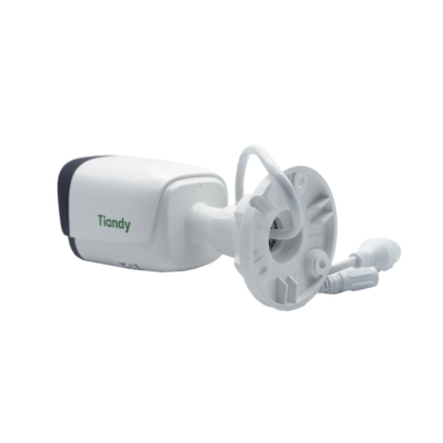 TIANDY 4MP LITE COLORMAKER MAX Cámara bala lente fijo - 2.8mm - DORI 56m - Metal y Policarbonato - Micrófono - PoE - Soporta microSD - IP67