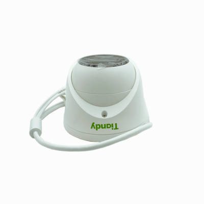 TIANDY 5MP PRO COLORMAKER Cámara torre lente fijo - 2.8mm - IR 30m - Metal - Micrófono y Speaker - PoE - Soporta microSD - IP67