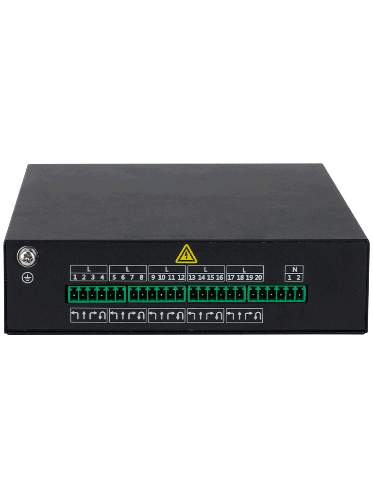 DAHUA DHI-ITASD-020RA Detector de señal de luz de tráfico/ Conexión de hasta 20 semáforos/ Detección de anomalías/ hasta 1700 registros/ Entrada de señal 20 canales