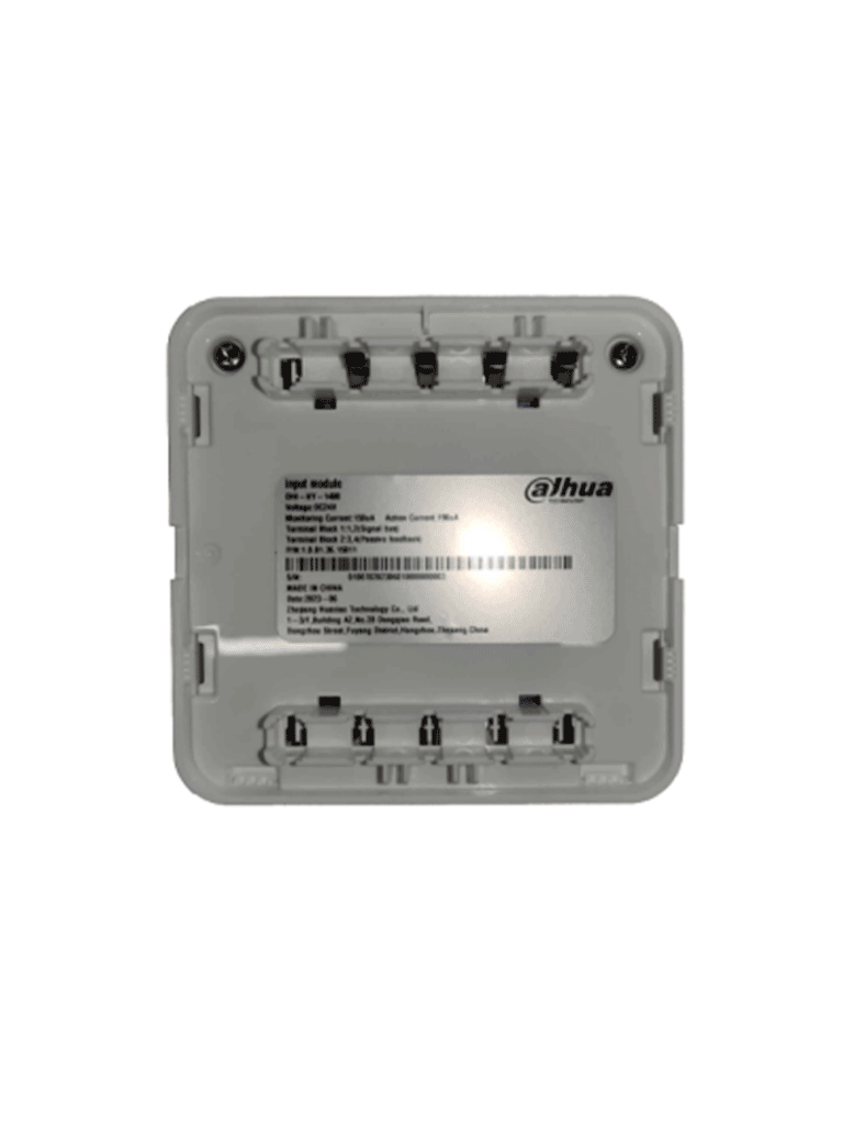 DAHUA WISUALARM HY-1400 - Modulo de Entrada Direccionable/ 2 hilos/ Cumple con Estandar: EN54-18/ Microprocesador Integrado/ Rendimiento Estable/ 24 VDC/ #LoNuevo #Wisualarm