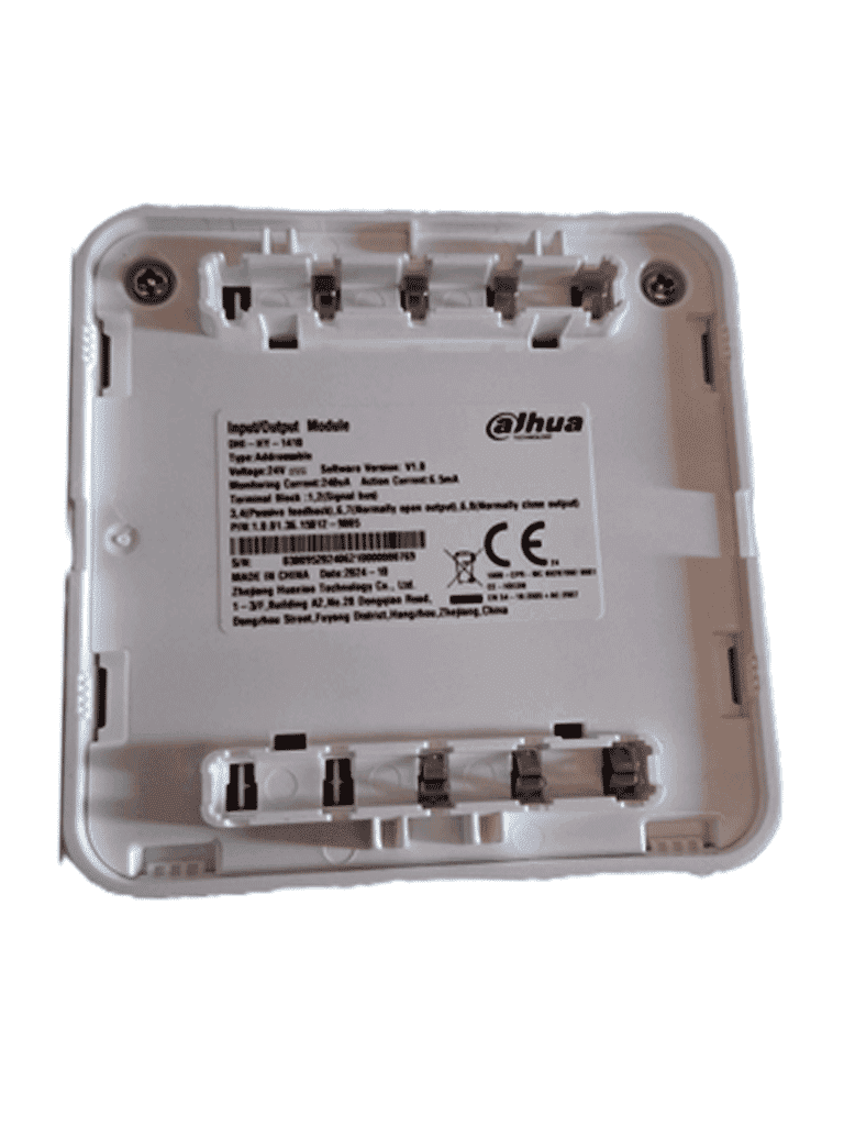 DAHUA WISUALARM HY-1410 - Modulo de Entrada y Salida Direccionable/ 2 hilos/ Cumple con Estandar: EN54-18/ Microprocesador Integrado/ Rendimiento Estable/ 24 VDC/ #LoNuevo #Wisualarm