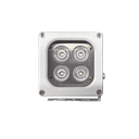 Iluminador LED de Alta Potencia | Luz Blanca | 10 Metros de Iluminación | Cobertura 120° | IP66 | Bajo Consumo de Energía | Fotocélula Incorporada | Soporte en “U” | Carcasa de Aluminio | Alta Transmitancia de Luz. | C