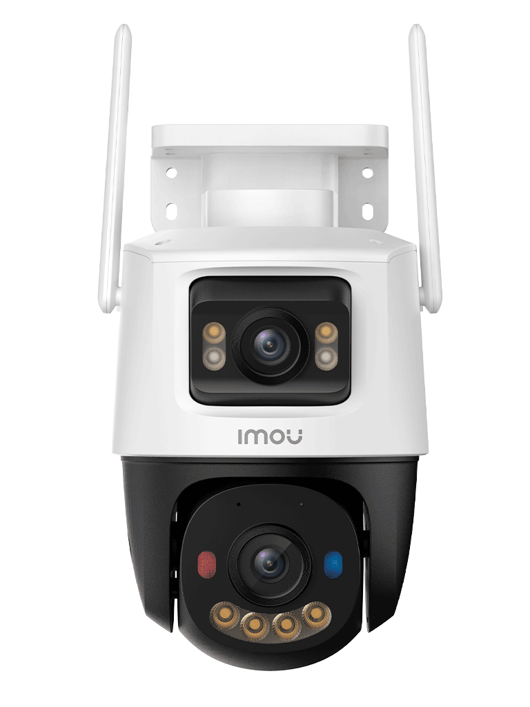 IMOU Cruiser Dual Pro 8MP (IPC-S7XFN-8U0WED-imou)- Cámara IP PT Dual Wifi Aurora Full Color de 8MP Lente Fijo de 4 MP + y Lente PT 4 MP, 30 Mts de Iluminación Nocturna Micrófono y Altavoz Integrados Audio Bidireccional IMOU SENSE#CONGIMOU1 #MCI1