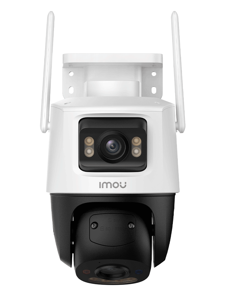 IMOU Cruiser Dual Pro 8MP (IPC-S7XFN-8U0WED-imou)- Cámara IP PT Dual Wifi Aurora Full Color de 8MP Lente Fijo de 4 MP + y Lente PT 4 MP, 30 Mts de Iluminación Nocturna Micrófono y Altavoz Integrados Audio Bidireccional IMOU SENSE#CONGIMOU1 #MCI1