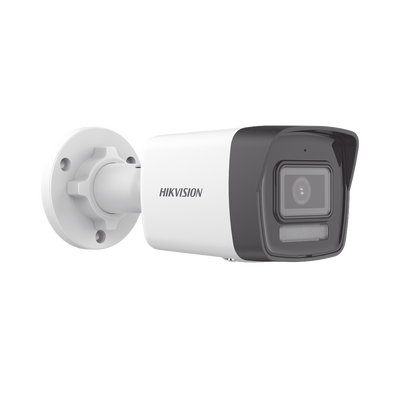 Bala IP 2 Megapixel / Lente 2.8 mm / Dual Light (30 mts IR + 30 mts Luz Blanca) / Micrófono Integrado / ACUSENSE Lite / Exterior IP67 / H.265+ / PoE / ONVIF 