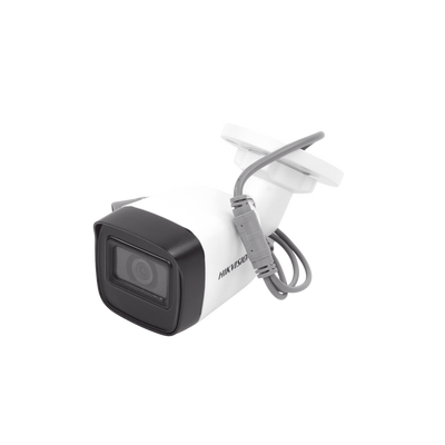 Bala TURBOHD 2 Megapixel (1080p) / Gran Angular 99° / Lente 2.8 mm / 30 mts IR EXIR / Exterior IP67 / 4 Tecnologías / dWDR / Metal 