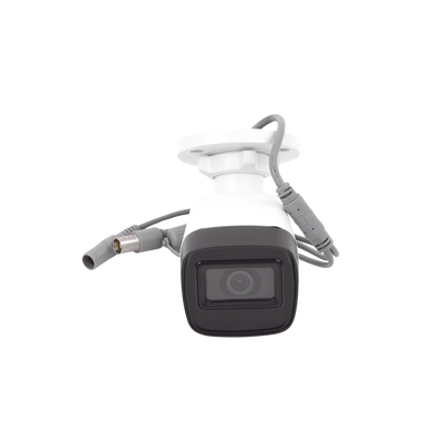 Bala TURBOHD 2 Megapixel (1080p) / Gran Angular 99° / Lente 2.8 mm / 30 mts IR EXIR / Exterior IP67 / 4 Tecnologías / dWDR / Metal 