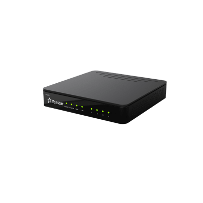 Conmutador Enterprise modular yeastar para PYMES 20 extensiones,10 llamadas simultaneas, hasta 4 puertos FXO/FXS (NO INCLUIDOS)
