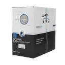 Bobina de cable U/UTP Cat6A de 305 mts, Color Azul, CMR, soporta 10G-BaseT para transmisión de frecuencias de hasta 500MHz, UL