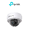 VIGI C240I(2.8mm) Cámara IP domo de 4MP,  PoE/12V CC, lente fija de 2,8 mm, IK10, IP67 CARACTERÍSTICA: Detección inteligente (Clasificación de personas y vehículos) (Detección de movimiento)