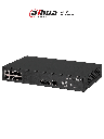 DAHUA DH-AS4300-8GT2GF- Switch Gigabit administrable de capa 2 con 8 puertos10/100/1000 Base-T y2 ranuras SFP d 1Gbps. Ofrece una capacidad de switching de 20Gbps y viene con una robusta carcasa metálica, ideal para redes de alto rendimiento #REM