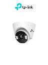 TP-LINK VIGI C450(2.8mm) Cámara IP Turret FullColor con resolución ultra HD de 5MP Y lente de 2.8mm. Cuenta con ranura micro SD y audio bidireccional. 