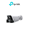 VIGI C340S(4mm) - Cámara IP tipo bala para exteriores de 4 MP (reconocimiento rostros),  IP67, Web, PoE/DC 12 V, WDR de 120 dB, micrófono/altavoz integrado, ranura micro-SD, Full Color.