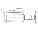 DAHUA IPC-HFW5241TN-AS-LED-0280B - Cámara IP Bullet Resolución de 2 MP/ Lente 2.8 mm/ ∢ 106°/ IR 50 mts/ IA WizMind/ Detección Facial/ Protección Perimetral/ Conteo de Personas/ Starlight/ PoE/ WDR/ H.265/ IP67/ E&S Alarma/ E&S Audio/
