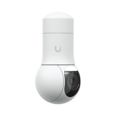UBIQUITI UVC-G5-PTZ - Mini PTZ con seguimiento de personas 4MP, Zoom optico de 2x , IR 20 metros , Detección de movimimiento con IA , Microfono integrado , LED integrado para visión noctura a color, Alimentación por POE, Equipo para exterior.