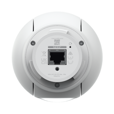 UBIQUITI UVC-G5-PTZ - Mini PTZ con seguimiento de personas 4MP, Zoom optico de 2x , IR 20 metros , Detección de movimimiento con IA , Microfono integrado , LED integrado para visión noctura a color, Alimentación por POE, Equipo para exterior.
