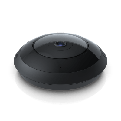 UBIQUITI UVC-AI-360 - Camara fisheye con función de PTZ de 4MP 360° , IR de 9 metros , IA avanzada: detecta personas, lee matrículas, audio bidireccional , POE + , Exterior/Interior , Antivandalica.