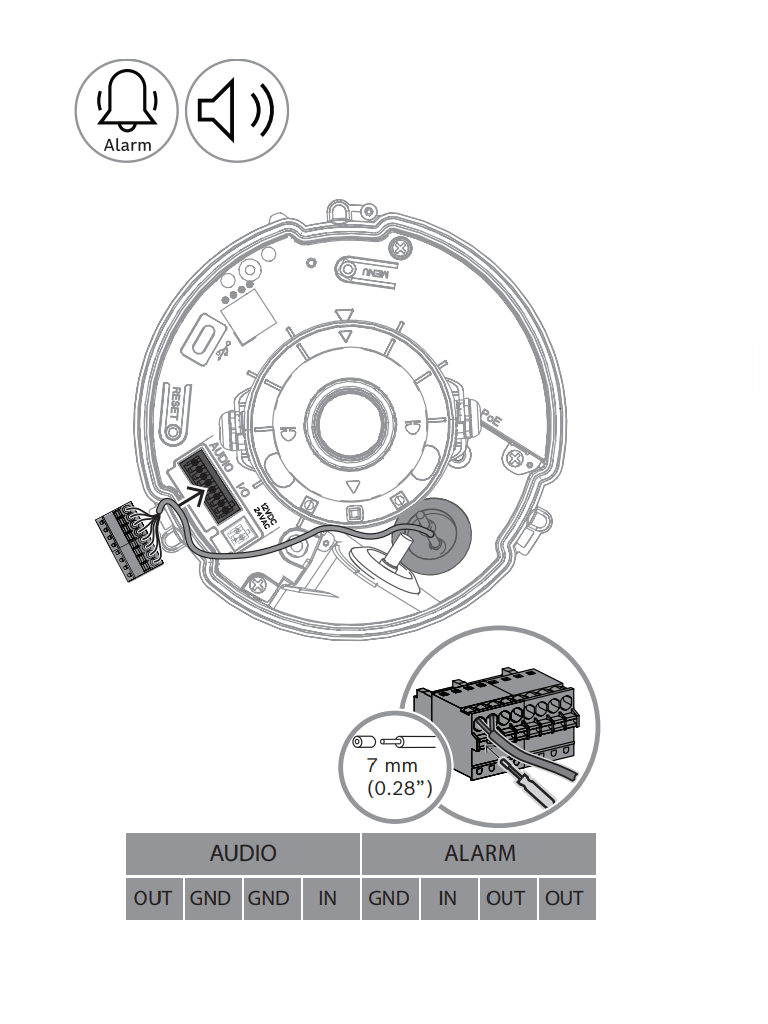 BOSCH V_NDE5703AL - Domo fijo 5MP HDR 3.2-10.5mm IP66 IR E/S