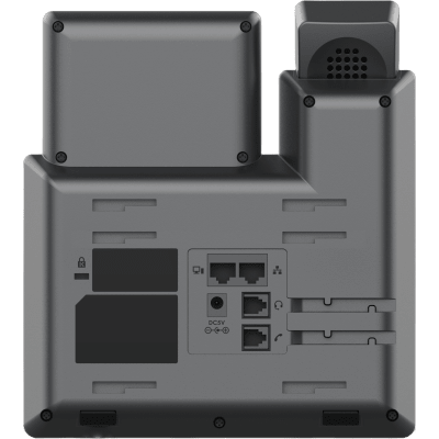 Teléfono IP Grado Operador / 3 Líneas / 12 Botones Virtuales Multiuso / Pantalla LCD 2.8 Pulgadas / Puertos Gigabit con PoE / Audio HD / Compatible con GDMS