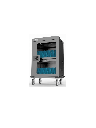 MANHATTAN 102353 - Gabinete de carga con 32 puertos/ Puerta de vidrio / USB-C - 576 W 32 puertos USB-C PD / amplias bahías para Chromebooks, tabletas y teléfonos, hasta 18 W por puerto / con ventilación / carcasa metálica, negro
