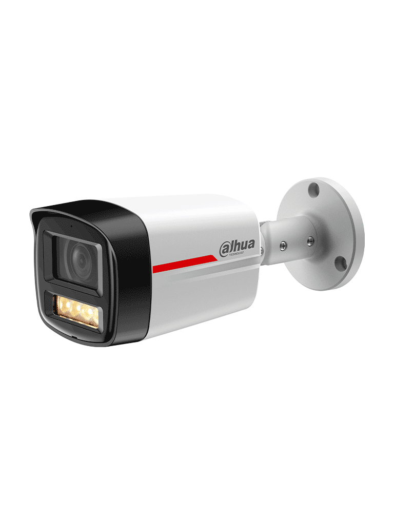 DAHUA DH-IPC-HFW2449TLP-S-LED-0280B-PRO- Cámara IP Bullet de 4MP / WizColor /WizSense/ Lente 2.8mm/ SMD Plus/ Protección perimetral/ IP67/ PoE/ Ranura MicroSD #LoNuevo