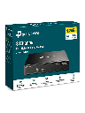 VIGI NVR1008H-8MP -  NVR de 8 canales PoE 8MP - De hasta 8 MP, capacidad de decodificación/4 canales a 2 MP, ancho de banda entrante de 80 Mbps (hasta 16 canales), 1 Interfaz SATA (hasta 10 TB), 1 puerto de 100 Mbps