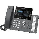 TELÉFONO IP PROFESIONAL DE 12 LÍNEAS / 24 TECLAS DE EXTENSIÓN PROGRAMABLES / WI-FI 6 / POE INTEGRADO / PANTALLA LCD 4.3 PULGADAS / SEGURIDAD DE NIVEL EMPRESARIAL / BLUETOOTH INTEGRADO / COMPATIBLE CON GDMS / AUDIO HD CON NOISE-SHIELD